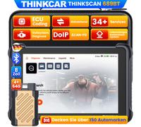 ThinkScan 689BT OBD2 KFZ Diagnosegerät 34 Reset Auslesegerät ALLE System NEW DE