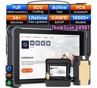 ThinkScan 689BT OBD2 KFZ Diagnosegerät ALLE System Scanner 35 Reset CANFD DoIP