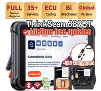 ThinkScan 689BT USB Endoscope OBD2 Diagnosegerät 35 Reset KFZ All system Scanner