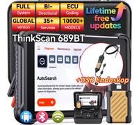 ThinkScan 689BT & USB Endoscope OBD2 Diagnosegerät 35 Reset KFZ AUTO All system