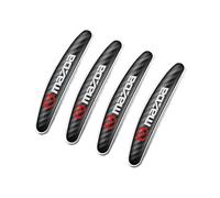 THJKCVSD 4 Stück Autotür Kantenschutz, für Mazda 2 3 6 CX-3 CX-5 CX-30 CX-60 CX-80 MX-30 MX-5 Axela BT-50 Türkantenschoner Stoßschutz Kantenschutz Kratzer, Autozubehör,Black