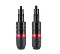 THOMIX 2 Stück Motorrad Sturzpads für Honda CMX Rebel 1986-2023, Motorrad Rahmen Sliders ahmen/Motor/Auspuff Crash Fallen Schutz Stick Protektoren 8mm Anti-kollision,C Red