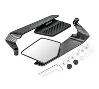 THOMIX Motorrad Spiegel für BMW F 900 R 2020-2026, Einstellbare Drehbare Motorrad-Seitenspiegel, CNC Aluminiumlegierung Motorrad Spiegel Modifizierte Zubehör,B Carbon Fiber