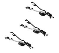 THULE 598 ProRide Fahrradträger Dach silber 3er Set Spar-Pack