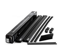 THULE 7112B WingBar Evo 118 BLACK Alu schwarz Traversenpaar Dachträger 711220