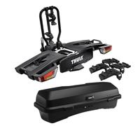 THULE 933 EasyFold XT 2 Fahrradträger black inkl. Santu Heckbox
