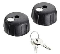 Thule Bike Holder Drehgriff für Elite/Sport G2 mit Schloss, 2er-Set