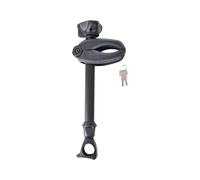Thule Bike Holder 2 Fahrradrahmenhalter mit Schloss Anthrazit silber / schwarz 26 cm