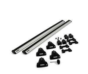 Thule Dachträger inkl. Füße für PEUGEOT 5008 5-T SUV 2017- (Bündige Schienen)