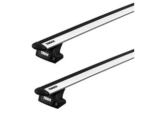 Thule Dachträger Thule mit EVO WingBar Mitsubishi Eclipse Cross 5-T SUV Bündige Schienen 18+
