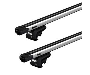 Thule Dachträger Thule mit SlideBar Skoda Karoq 5-T SUV Dachreling 18+