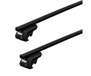 Thule Dachträger Thule mit SquareBar Jeep Grand Cherokee Vision 5-T SUV Dachreling 05-21