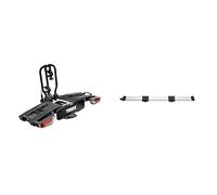 Thule EasyFold XT Fahrradträger für Anhängerkupplung 2 Fahrräder schwarz inklusive Laderampe
