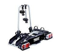 Thule EuroWay G2 920 Fahrradträger für Anhängerkupplung 2 Fahrrader, Standard-Größe, grau