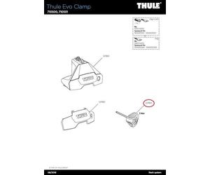 Thule Evo Clamp Drehmomentschlüssel 3Nm - Präzision für Dachträger