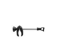 Thule Bike Holder 2 Fahrradrahmenhalter mit Schloss Silber silber, schwarz 26 cm