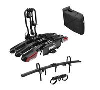 Thule Kupplungsfahrradträger Easy Fold 3 3-bike inkl. verschiedene Erweiterungen - Fahrradträger, Stautasche und foldable bike addon
