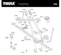 THULE FreeRide 532 Schutzfolie - Fahrradträgerzubehör, wetterfest