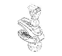 Rahmen-Haltearm kurz Thule für Fahrradträger VeloCompact 927