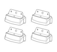 Thule 187009 Einbausatz für Dachgepäckträger Schwarz