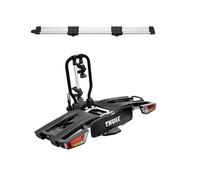 Thule Kupplungsfahrradträger Easy Fold XT 2 inkl. verschiedene Erweiterungen - Fahrradträger und Auffahrhilfe