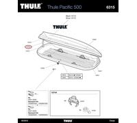 THULE Lid Lifter ML50 Soft - Ersatz Dachbox Deckeldämpfer