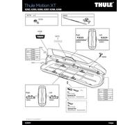 Thule LidLifter Ersatz-Dämpfer ML 120 für Motion XT XXL Dachbox