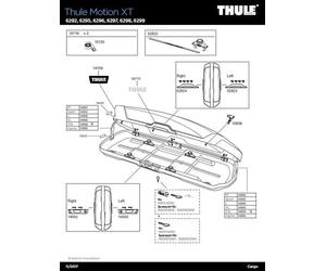 Thule LidLifter Ersatz-Dämpfer ML 120 für Motion XT XXL Dachbox
