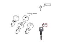 Thule Schlüssel Masterkey 31272 für One-Key Wechselsystem Schlosseinsätze