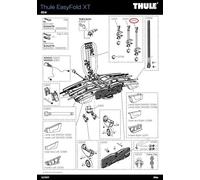 Thule Premium RMS Bike Haltearm XT für EasyFold XT 934 Träger