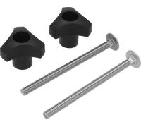 Thule Rändelmutter (mit Schraube 90mm) passend zu Elite Van/G2 Fahrradträger