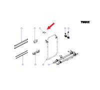 Thule Schrauben für Befestigungsschiene Elite Van und Van XT für FIat Ducato, 4 Stück