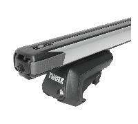 Für VW Touareg 05.2010 - 09.2014 THULE Dachträger SlideBar Aluminium silber NEU