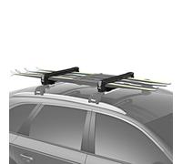 Thule SnowPack Ski/Snowboard-Rack, Medium (4 Pr/2 Boards), Schwarz
