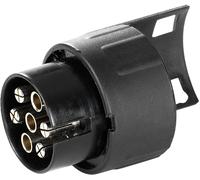 ,"Thule Steckeradapter für Thule Fahrradträger 13 zu 7 polig" schwarz 13 zu 7 polig