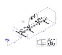 Thule Velo Slide Fahrradträger Heckgarage