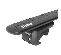 Für Citroen C-Crosser 02.07- THULE Dachträger WingBar EVO Aluminium schwarz NEU