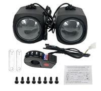 Tianeri Motorrad-Lautsprecher - Motorrad-Audio-Soundsystem für Lenker | Motorrad-Stereo, wasserdichter Radioverstärker, HiFi-Sound für Motorrad, Roller