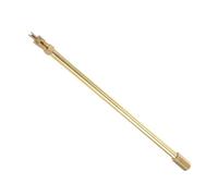 TIDTALEO Kupfer Ventilverlängerung für Auto und Motorradreifen 200mm Lang Goldfarben Einfaches Aufpumpen und Ablassen von Reifenluft