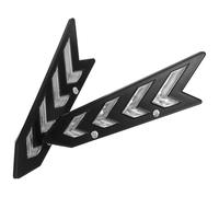 TIDTALEO Scheibenwischerdruckregler für Autozubehör Paar Pfeilförmiger Scheibenwischerverstärker Auto Tuning Zubehör für Verbesserte Sicht bei Regen Windschutzscheibenverstärkung