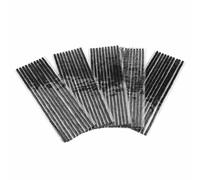 TIKATARER 100 Stück Reparaturstreifen für Reifenpannen, 200 X 3,5 Mm Gummi-Reparaturschnüre für Schlauchlose Reifen, kein Kleber, Kältebeständig, Hitzebeständig, Luftdichte Versiegelung