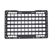 TIKATARER Aluminium-LKW-Ladeflächen-Molle-Panel, Leichtes Metall-Aufbewahrungsbrett mit L-Schienen-Kompatibilität, Ideal für Limousinen, SUVs, Pickups, LKWs und Wohnmobile