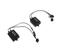 TIKATARER Canbus-Decoder, 2 Stück C19 H7 LED-Scheinwerferlampen, Canbus-Decoder, Fehlerfreies Anti-Flimmer-Entschlüsselungsgerät für die Aufrüstung von Kfz-Scheinwerfern
