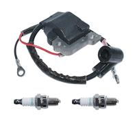 TILIEINE Zündspule Anschluss Stecker Fit Für Honda GX35 UMK435 GX 35 4 Takt Rasenmäher Motor Motor Teile Zündspule Modul Zündkerze Kit Kerzenschachtzündspule