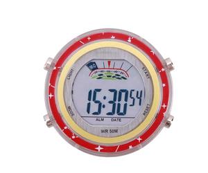 Timer Motorrad - Elektronischer Lenker Roller Uhr | Mini Leuchtende Motorrad Zeitmesser Wasserdicht Fahrt Armaturenbrett Roller mit für Tourenfahrer Reise Timing Monitor Straße
