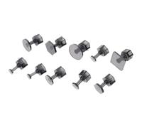 TINEASUR 20 Stück Teiliges Auto dellen reparaturset mit Schwarzen Klebe puller tabs für Lackschadenfreie Metallreparatur bei Hagelschäden zur Glatten Karosserie wiederherstellung für Pkw