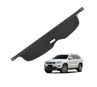 TINGYUS Laderaumabdeckung Kofferraum Für Jeep Für Grand Für Cherokee 2011-2016 Versenkbare Trunk Cargo Abdeckung Paket Rack Anti-Peeping Schild Privatsphäre Kofferraum Rollo(Canvas)