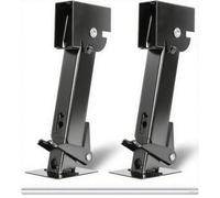 TINMAGI Anhänger Stabilisator, 2 Stück Wohnmobil Stabilisator Wagenheber, Hubstützen Wohnmobil Stützen 650LB Stütze, 1000LB Tragfähigkeit, Verstellbare, Teleskopierbare, Herunterschwenkbare Ausleger