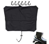 Tissting Motorrad Gepäcknetz mit Haken Motorrad Helmnetz Gepäcknetz Fahrrad | Elastisch Bungee Netz Motorrad Aufbewahrungsnetz Motorradhelm Transportnetz Universal für Roller und Fahrrad 40 x 50 cm