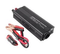 Tissting Sinus Wechselrichter 12V 1000W, 220V Konverter mit Solarmodul für Laptop und Auto Stromversorgung
